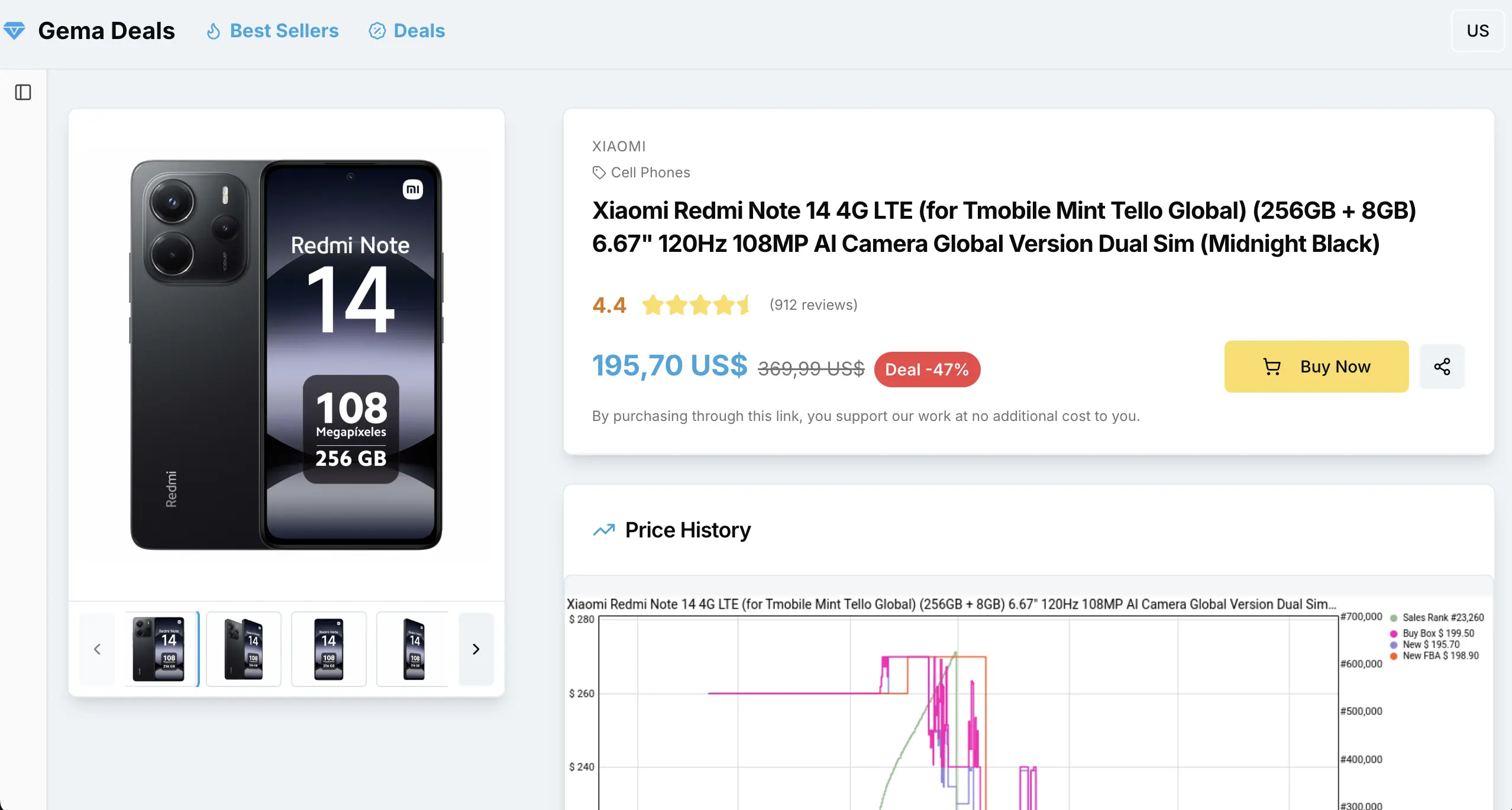 GemaDeals Screenshot 4 - Categories